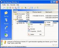  File Backup Watcher Free Edition 2.8.11