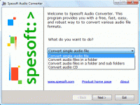 Spesoft Free Audio Converter 2.40