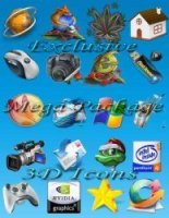 Exclusive Mega Package 3D Icons