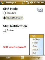 Settings+ - небольшой твикер для Windows Mobile