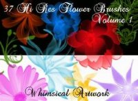 Floral Photoshop Brushes Volume 1