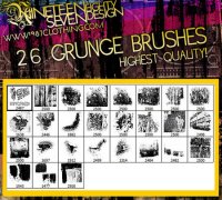 26 Grunge Brushes (HQ)
