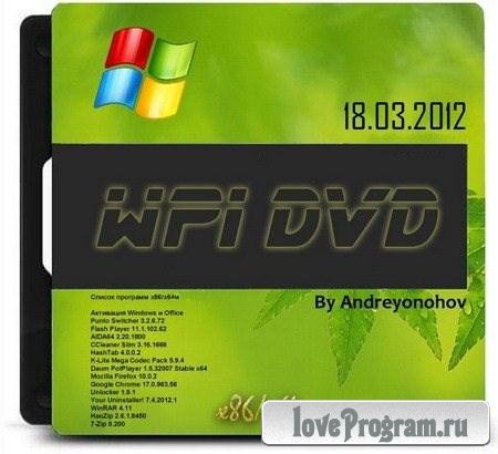 WPI DVD by Andreyonohov 18.03.2012 (86/x64)