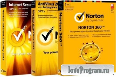 Norton Internet Security/Norton AntiVirus 2012 19.7.0.9/Norton 360 6.2.0.9 Final (Официальные русские версии)