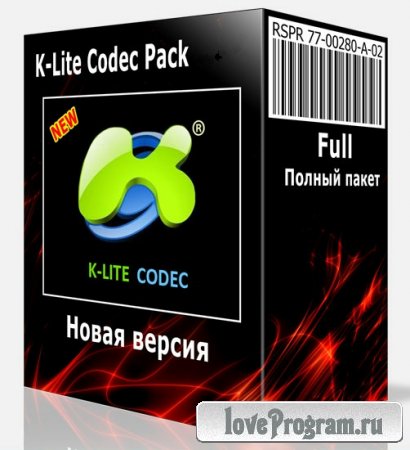 K-Lite Mega/Full Codec Pack 9.1.9