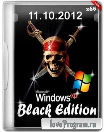 Windows XP Professional SP3 Black Edition (86/ENG/RUS) (11.10.2012)