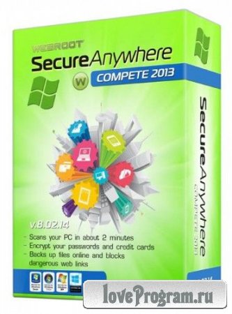 Webroot SecureAnywhere Complete 2013 8.0.2.14 ML/Rus