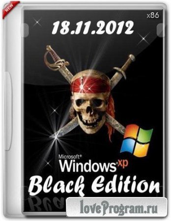 Windows XP Professional SP3 Black Edition (86/ENG/RUS) (18.11.2012)