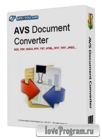 AVS Document Converter 2.2.5.218 Rus Portable
