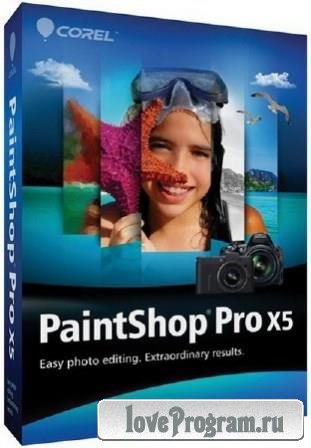 Corel PaintShop Pro X5 SP1 Portable 32bit+64bit (2013/RUS/PC/Win All)
