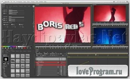 Boris RED v.5.1.1 (2013/Eng/Repack by14m88m)
