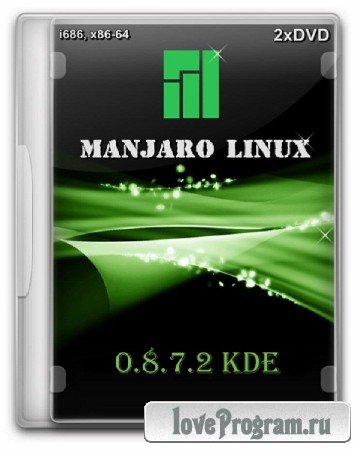 Manjaro Linux 0.8.7.2 (Arch + KDE) [i686, x86-64] 2xDVD