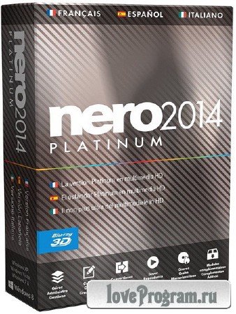 Nero 2014 Platinum 15.0.03500 Final + Content Pack (ML|RUS)
