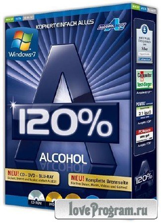Alcohol 120% 2.0.2 build 5830 Final Retail + SPTD 1.86 (ML|RUS)