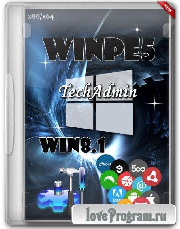   WinPE5 (Win8.1) - TechAdmin 1.4