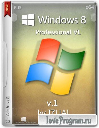 Windows 8 Pro by IZUAL Maximum v1 (x64/RUS/08.07.2014)