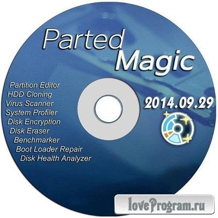 Parted Magic 2014.09.29 (x86, x64) 1xCD