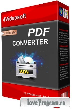 4Videosoft PDF Converter Ultimate 3.1.36 + Rus
