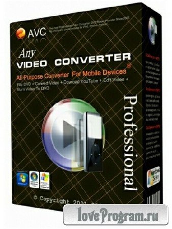 Any Video Converter Professional 5.7.7 (Multi/Rus)