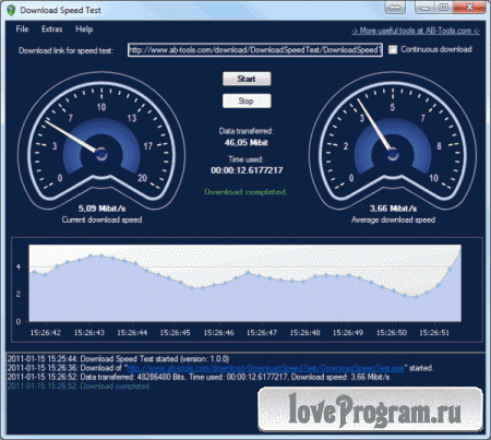  Download Speed Test 1.0.25 Portable