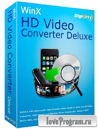 WinX HD Video Converter Deluxe 5.6.0.221 Build 28.05.2015 + Rus