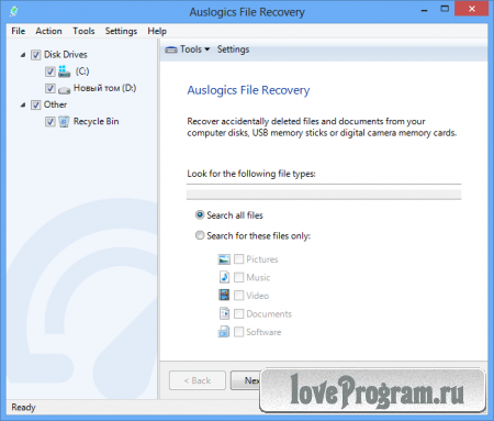  Auslogics File Recovery 6.0.0.0 -  