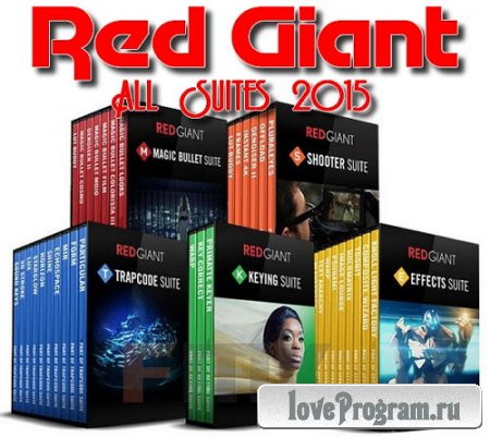  Red Giant All Suites 2015 (Win x86 x64) & (Mac OSX)