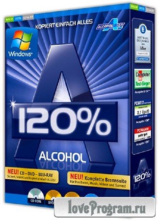 Alcohol 120% 2.0.3 Build 10521 Retail