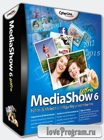 CyberLink MediaShow Ultra 6.0.11304 + Rus