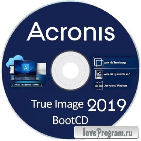 Acronis True Image 2019 Build 14610 Final BootCD 