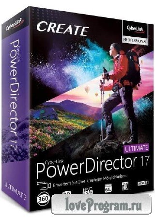 CyberLink PowerDirector Ultimate 17.0.2314.1 + Rus