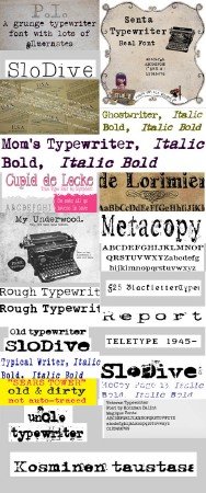 23 fonts collection 