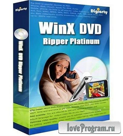 WinX DVD Ripper Platinum 6.3.8 build 20111009 + Rus