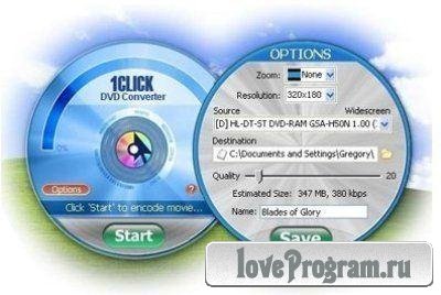 1CLICK DVD Converter 2.2.1.2 + Rus