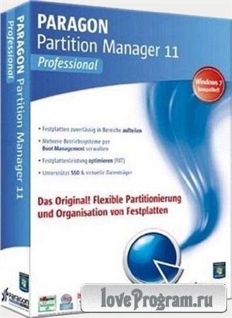 Paragon Partition Manager Professiona 11 9888 Final для (x86x64)