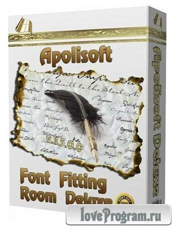 Apolisoft Font Fitting Room Deluxe 3.5.0.0  Portable(Rus/Eng)