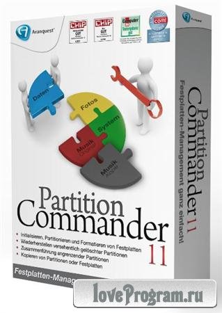 Avanquest Partition Commander v11.9893 Portable Rus