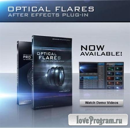 Video Copilot Optical Flares for After Effect + Pro Presets - 1.2.132 x86+x64 [2011, ENG]