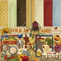 Scrap-kit "Folk Art Faire"