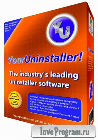 Your Uninstaller! Pro 7.4.2011.15 Datecode 14.12.2011