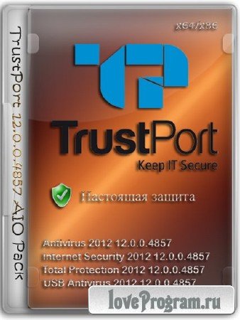 TrustPort Antivirus+USB Antivirus+Security+Total Protection 2012 12.0.0.486 Final [RU/Multi] 