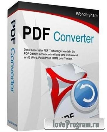 Wondershare PDF Converter 3.1.0.4 Portable
