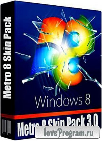 Metro 8 Skin Pack 3.0 for Windows 7 (x32/x64) ML/Rus