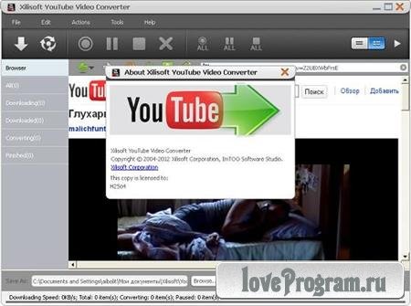 Xilisoft YouTube Video Converter 3.2.2.20120314