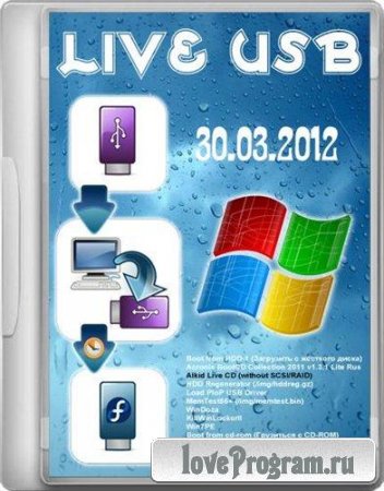 LIVE USB 1 (x86/x64/RUS/30.03.2012)