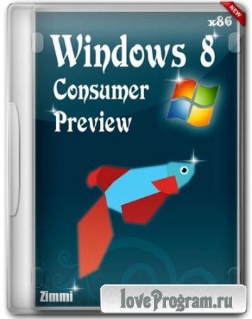 Windows 8 Consumer Preview x86 by Zimmi (2012/Rus)