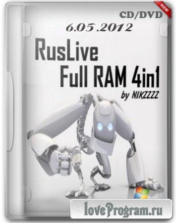 RusLiveFull RAM 4in1 by NIKZZZZ CD/DVD (06.05.2012)