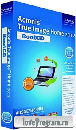 Acronis True Image Home 2012 Plus Pack 15.0.7119 BootCD