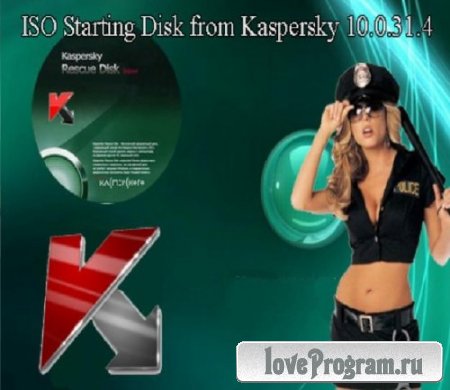 ISO Starting Disk from Kaspersky 10.0.31.4