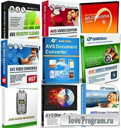 AVS Multimedia Software Collection AIO -   20.05.2012 (ML|RUS)